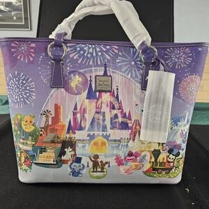 Disney Parks Dooney & Bourke Tote Bag by Joey Chou (NEW WITH TAG)